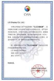 不是所有屏幕都是OLED LG電視獲中國電子視像行業(yè)協(xié)會認(rèn)證解析